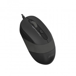 Мышь A4Tech Fstyler FM10 черный/серый оптич. 1600dpi USB 4but (FM10 GREY)