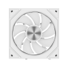 Кулер для корпуса/ Case Cooler PCCooler F3 X120R ARGB WH Reverse (120x120x25mm, 4-pin PWM, ARGB, 54CFM, 28.4dBA, 1800RPM, White) PcCooler