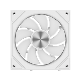 Кулер для корпуса/ Case Cooler PCCooler F3 X120R ARGB WH Reverse (120x120x25mm, 4-pin PWM, ARGB, 54CFM, 28.4dBA, 1800RPM, White)