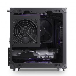 Корпус без блока питания/ Case JONSBO C6, Mini-Tower, no fan, 1xUSB-A 3.0 + 1xUSB-C 3.1, mATX, mITX Black
