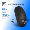 Купить беспроводную оптическую мышь Оклик 202MW черного цвета с 1000dpi и 3 кнопками для ноутбука