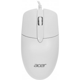 Мышь Acer OMW300 белый оптическая 1200dpi USB 3but (ZL.MCECC.01V)