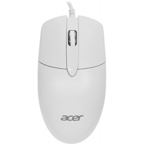 Мышь Acer OMW300 белая оптическая 1200dpi USB с 3 кнопками - идеальный выбор для вашего компьютера