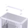 Корпус JONSBO Z20 Mini-Tower без блока питания: стильный белый кейс для mATX и mITX с USB-A 3.2 и USB-C 3.2
