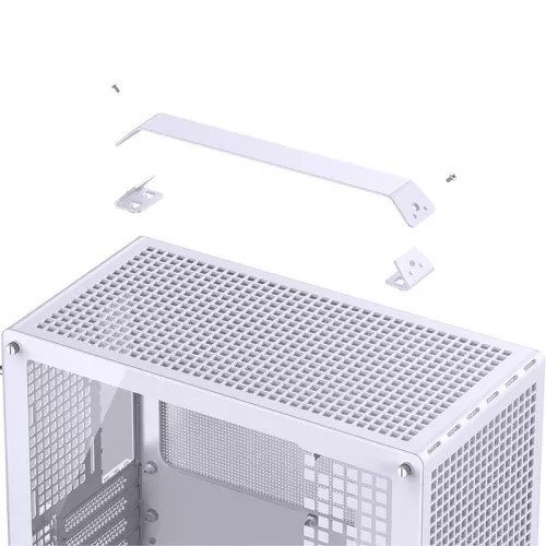 Корпус JONSBO Z20 Mini-Tower без блока питания: стильный белый кейс для mATX и mITX с USB-A 3.2 и USB-C 3.2