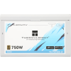 Блок питания ПК/ Power Supply Thermalright, 750W 80+ Gold (ATX, 3.0, PCIe 5.0, Non-modular, 1x24(20+4)pin, 1xCPU 8(4+4)pin, 2xPCIe*2 8(6+2)pin, 5xSATA3, 1x12+4pin (12VHPWR PCIe 5.0 12+4pin 600mm), 3xMOLEX4pin, Active, 120x120mm, 150x140x86mm, APFC, white)