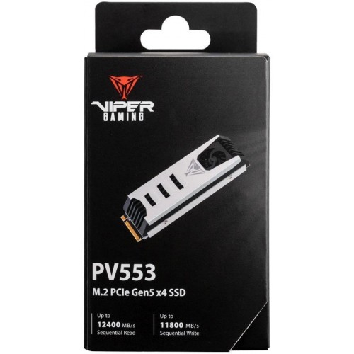 Твердотельный накопитель Patriot PCIe 5.0 x4 4TB M.2 2280 - Высокоскоростной SSD PV553P4TBM28H для Игровых ПК и Рабочих Станций
