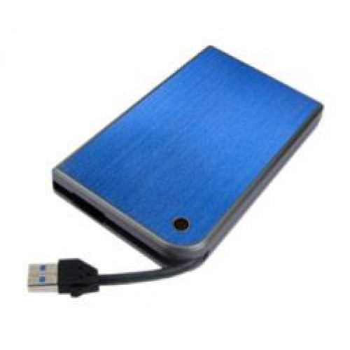 Внешний корпус для HDD/SSD AgeStar 3UB2A14 SATA II, 2.5, пластиково-алюминиевый, синий - идеальное решение для хранения данных