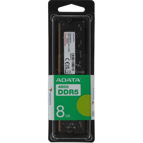 Память DDR5 8GB 4800MHz A-Data AD5U48008G-S - Высокопроизводительная Оперативная Память для ПК, DIMM 288-pin, CL40