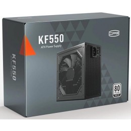 Блок питания PcCooler ATX 550W P3-F550-W1H 80 PLUS WHITE (20+4pin) APFC 120mm fan 6xSATA Cab Manag RTL [P3-F550-W1HWBK0-EU]