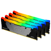 Память оперативная/ Kingston 32GB 3600MT/s DDR4 CL16 DIMM (Kit of 4) FURY Renegade RGB Kingston