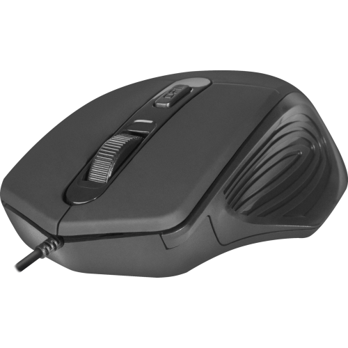 Defender Проводная оптическая мышь Datum MB-347 черный,4 кнопки, 800-1600 dpi Defender