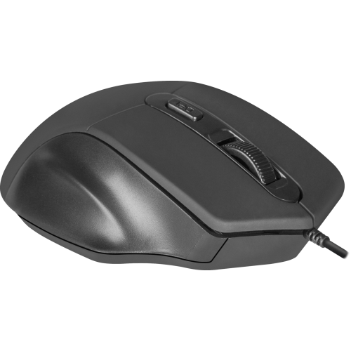 Defender Проводная оптическая мышь Datum MB-347 черный,4 кнопки, 800-1600 dpi Defender