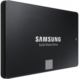 Твердотельный накопитель/ Samsung SSD 870 EVO, 2000GB, 2.5" 7mm, SATA3, 3-bit MLC, R/W 560/530MB/s, IOPs 98 000/88 000, DRAM buffer 2048MB, TBW 1200, DWPD 0.33 (12 мес.)