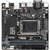 Материнская плата/ MB GIGABYTE INTEL H610 s1700, 2xDDR4(64GB), D-SUB/HDMI 1.4/2xDP, 1xPCIe 4.0x16, 1xLAN, 4xSATA 6Gb/s, 1xM.2, 2xUSB 3.2, 4xUSB 2.0, 1xPS/2, mini ITX