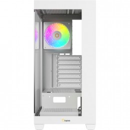 Корпус ПК без блока питания/ Case Ocypus Gamma C72 WH ARGB, Midi-Tower, TG, 4x120mm ARGB, 2xUSB-A 2.0 + 1xUSB-A 3.0, ATX, mATX, mITX White