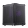 Корпус JONSBO C6 Mini-Tower без блока питания: стильный чёрный mATX/mITX с USB-A 3.0 и USB-C 3.1