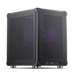 Корпус без блока питания/ Case JONSBO C6, Mini-Tower, no fan, 1xUSB-A 3.0 + 1xUSB-C 3.1, mATX, mITX Black
