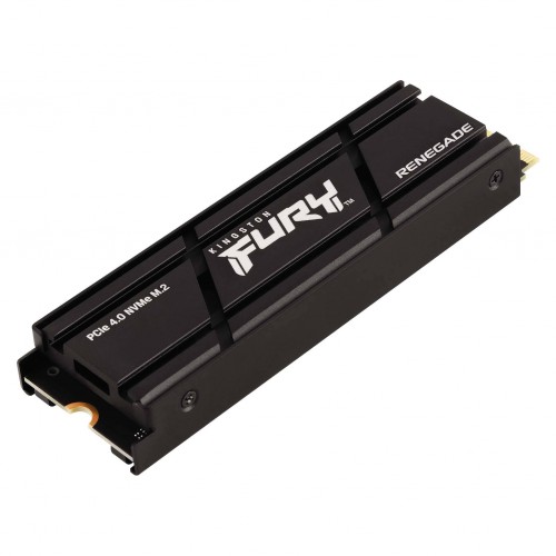 Купить Kingston SSD Fury Renegade 1000GB M.2 NVMe PCIe 4.0 - Высокоскоростной Твердотельный Накопитель с 3D TLC и Heat Spreader