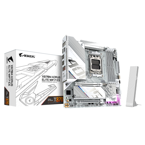 Материнская плата/ X870M A ELITE WF7 ICE