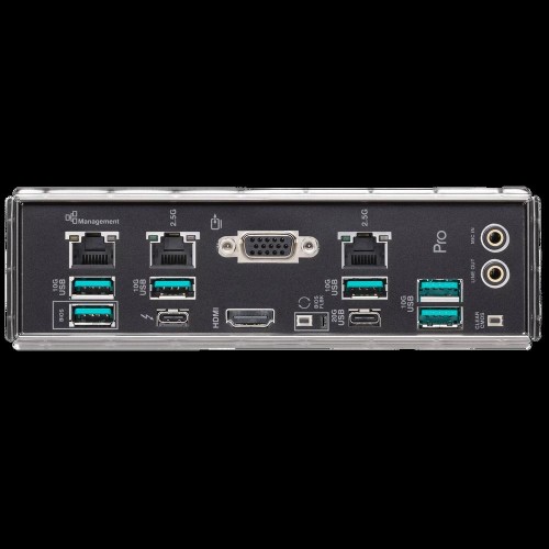 Материнская плата ASUS PRO WS W880-ACE SE LGA 1851 ATX 4xDDR5 3xPCIEx16 4xM.2 Thunderbolt USB-C HDMI VGA 2x2.5GLAN