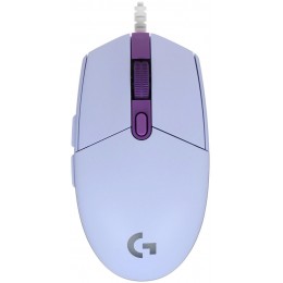 Мышь Logitech G102 LightSync сиреневый оптическая 8000dpi USB 6but (910-005857)