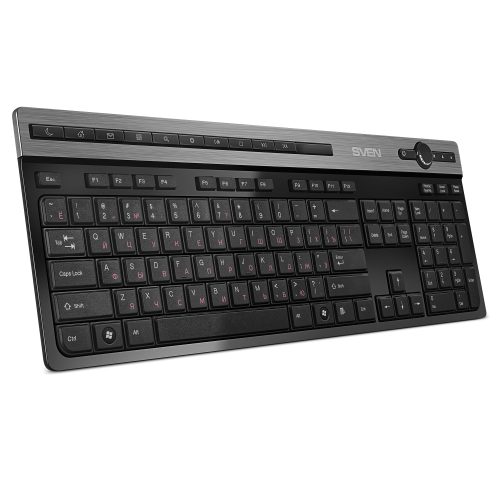 Беспроводная клавиатура SVEN KB-E5500W (2,4 GHz, 115кл.) Sven