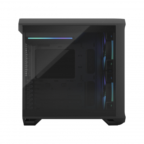 Корпус ПК без блока питания/ Case Fractal Design Torrent Compact RGB TG Light Tint, Midi-Tower, 2x180mm RGB, 2xUSB-A 3.2 + 1xUSB 3.2 Type-C E-ATX, SSI-CEB, ATX, mATX, mITX Black Fractal Design