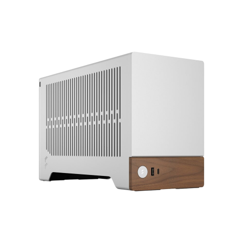 Корпус Fractal Design Terra Mini-Tower без блока питания - mITX, Silver, USB 3.0 и 3.2 Type-C, поддержка SFX PSU