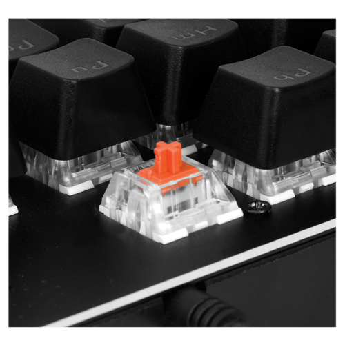 Механическая игровая клавиатура SVEN KB-G9700 (104 кл,+12Fn,RED switch, RGB, мет, корпус) Sven