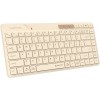 Клавиатура A4Tech FBK26C AS: Бежевый USB Беспроводной Slim Multimedia Модель для Удобства и Стиля