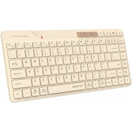 Клавиатура A4Tech FBK26C AS бежевый USB беспроводная BT/Radio slim Multimedia