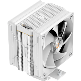 Кулер для процессора/ CPU Cooler Ocypus Iota A40 WH Dual Fan (220W, 4-pin PWM, LED temp., 156.7mm, Al/Cu, 4x6mm, 2x120mm, 77CFM, 29dBA, 2000RPM, S: 1851/1700/1200/115X, AM5/AM4, white)