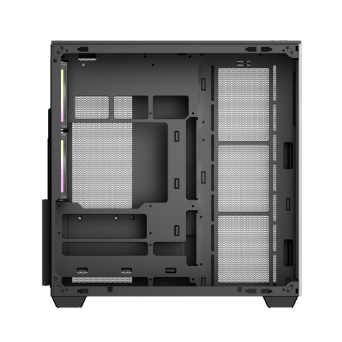 Корпус ПК Ocypus Delta C74 BK ARGB – Midi-Tower с RGB подсветкой, 2xUSB-A 3.0 и USB-C 3.1, совместимый с ATX, mATX, mITX