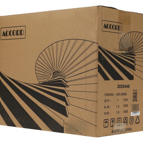 Корпус Accord Entry ACC-2053B черный mATX с вентиляцией и USB 2.0 - идеальный выбор для вашего ПК