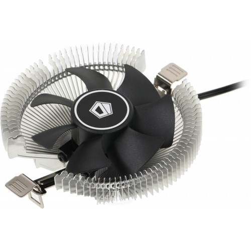 Кулер ID-Cooling DK-01S Soc-AM5/AM4/1200/1700/1851 черный 3-pin 24dB Al 65W 144gr Ret [DK-01S]