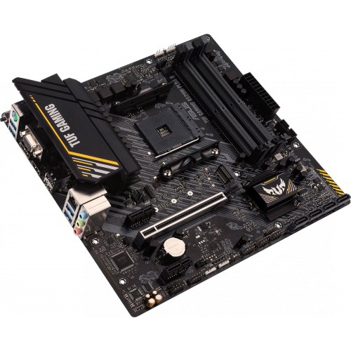 Материнская плата Asus TUF GAMING A520M-PLUS II для AMD: mATX, 4xDDR4, HDMI, DP, 7.1 звук