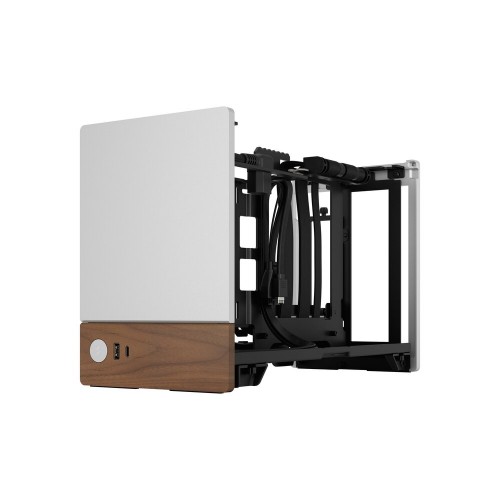 Корпус Fractal Design Terra Mini-Tower без блока питания - mITX, Silver, USB 3.0 и 3.2 Type-C, поддержка SFX PSU