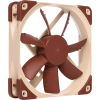 Кулер для корпуса/ Case Cooler Noctua NF-S12A PWM (120x120x25mm, 4-pin PWM, 63.27CFM, 17.8dBA, 1200RPM, Beige/Brown)