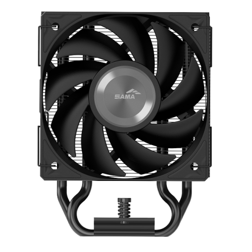 Кулер для процессора SAMA X40: Высокопроизводительный 200W 4-pin PWM с низким уровнем шума и совместимостью AM5/AM4