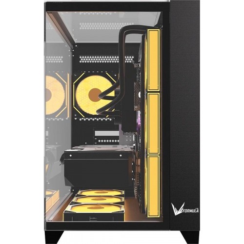 Корпус ATX Formula Crystal Z9 FLOE черный с 2xUSB 3.0 и аудио - идеальное решение для вашего ПК