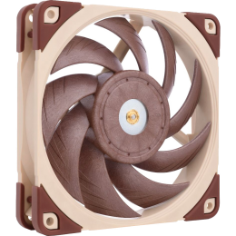 Кулер для корпуса/ Case Cooler Noctua NF-A12x25 PWM (120x120x25mm, 4-pin PWM, 60.09CFM, 22.6dBA, 2000RPM, Beige/Brown)