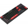 Механическая клавиатура A4Tech S98 RED для геймеров с LED подсветкой и USB подключением (1.8м)