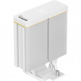Кулер для процессора/ CPU Cooler Ocypus Iota A40 WH Dual Fan (220W, 4-pin PWM, LED temp., 156.7mm, Al/Cu, 4x6mm, 2x120mm, 77CFM, 29dBA, 2000RPM, S: 1851/1700/1200/115X, AM5/AM4, white)