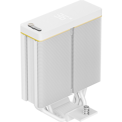 Кулер для процессора Ocypus Iota A40 WH с двойным вентилятором – мощность 220W, LED-индикация температуры, совместимость с AM5/AM4
