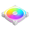 Кулер для корпуса PCCooler EF120 ARGB WH - 120мм, 4-pin PWM, 37.98CFM, белый, тихая работа 25.7dBA
