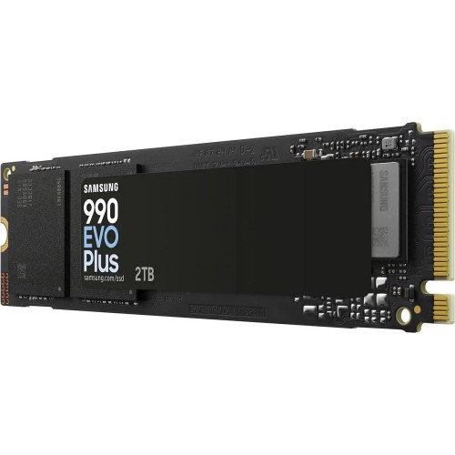 Твердотельные накопители/ Samsung SSD 990 EVO Plus, 2000GB, M.2(22x80mm), NVMe 2.0, NVMe 2.0, PCIe 4.0 x4, V-NAND TLC, R/W 7250/6300MB/s, IOPs 1 000 000/1 350 000, TBW 1200, DWPD 0.3 (12 мес.) Samsung Electronics