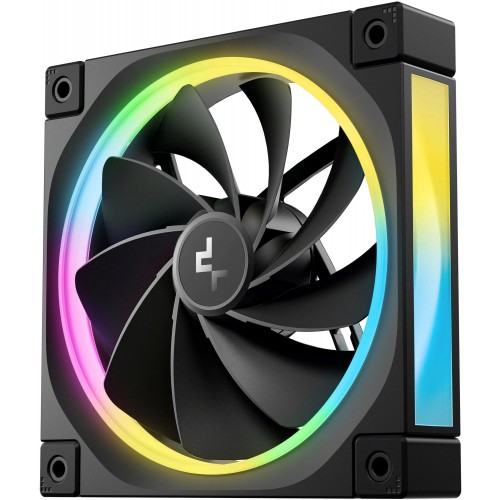 Купить вентилятор Deepcool FL12R Reverse ARGB 120мм черный - тихий 4-pin, 33.9дБ (R-FL12R-BKAPN1-G) для корпуса