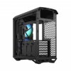 Корпус ПК без блока питания/ Case Fractal Design Torrent Compact RGB TG Light Tint, Midi-Tower, 2x180mm RGB, 2xUSB-A 3.2 + 1xUSB 3.2 Type-C E-ATX, SSI-CEB, ATX, mATX, mITX Black Fractal Design