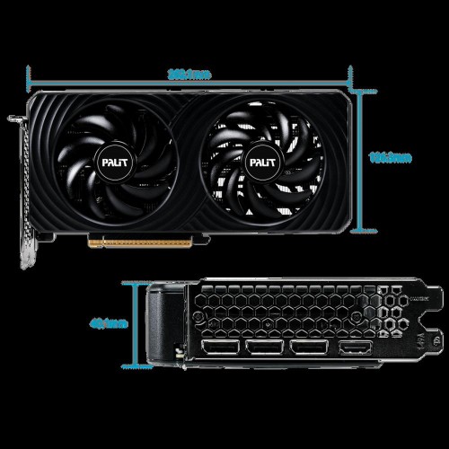 Купить видеокарту Palit GeForce RTX 5060 Ti Dual – Высокая производительность для геймеров и профессионалов